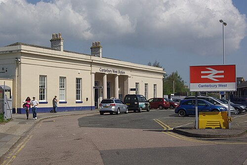Canterbury West railway station